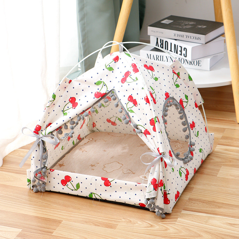 Tente pour chat – Maison pour chat fermée, lit pour animaux de compagnie
